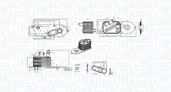 Oil Cooler, engine oil